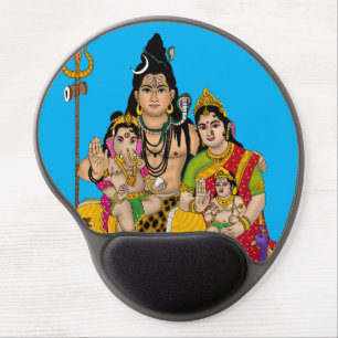 Shiva Family Mouse Pad