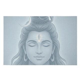 Shiva Faux Canvas Print