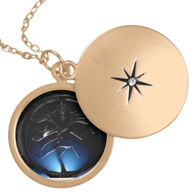 SHIVA GOLD PLATED NECKLACE (Front)