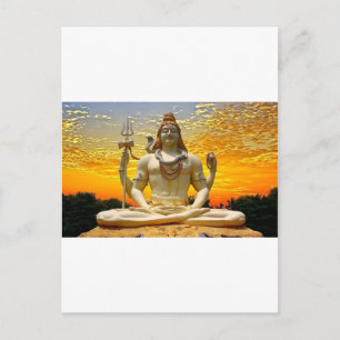 SHIVA HINDU GOD POSTCARD