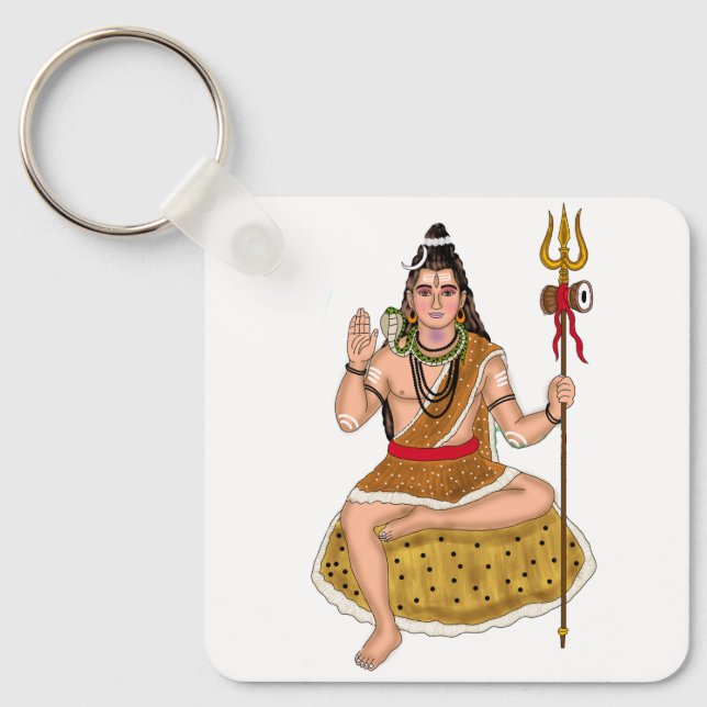 Shiva Keychain (Front)