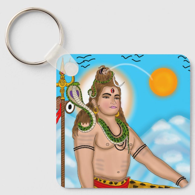 Shiva Keychain (Front)