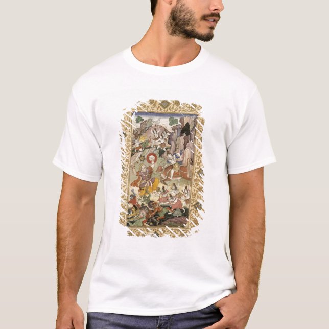 Shiva killing the Demon Andhaka, c.1585-90 T-Shirt (Front)