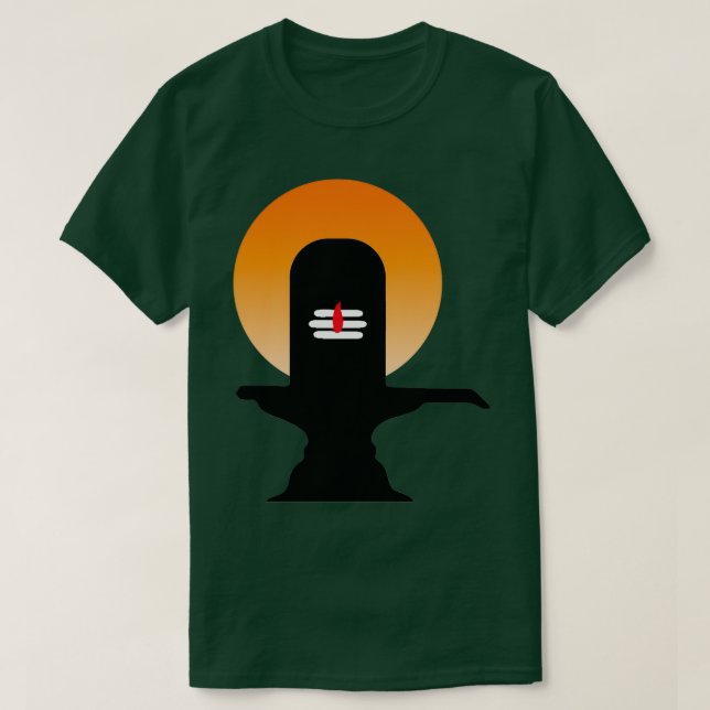 Shiva Lingam T-Shirt (Design Front)
