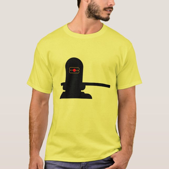 SHIVA LINGAM UNIQUE DESIGN LOGO TSHIRT OM FASHION  (Front)
