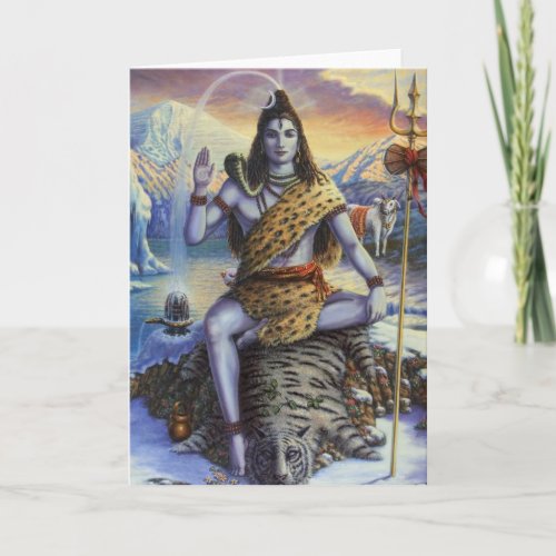 Shiva Mahadeva Card