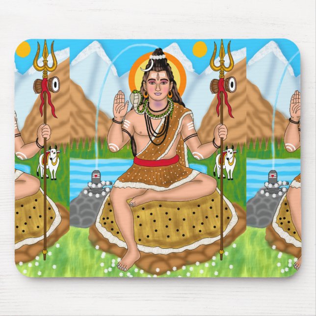 Shiva Mouse Pad  (Front)