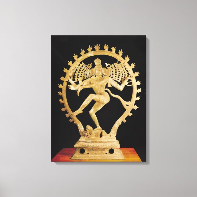 Shiva Nataraja Canvas Print (Front)