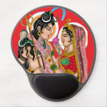 Shiva Parvati Mouse Pad