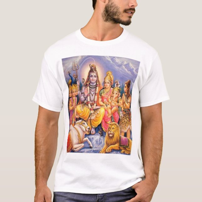 Shiva-Parvati T-Shirt (Front)