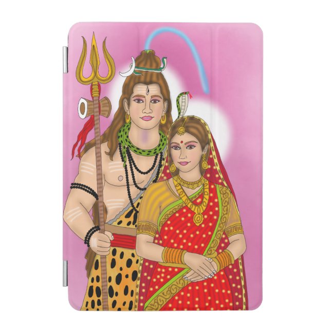 Shiva Parvati Tablet Cover (Front)