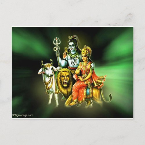 Shiva Postcard