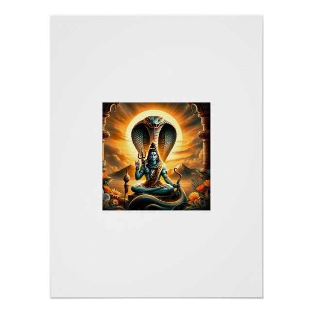 Shiva: The Cosmic Balance Poster (Front)