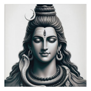 Shiva the Destroyer: The Guardian of the Universe Acrylic Print