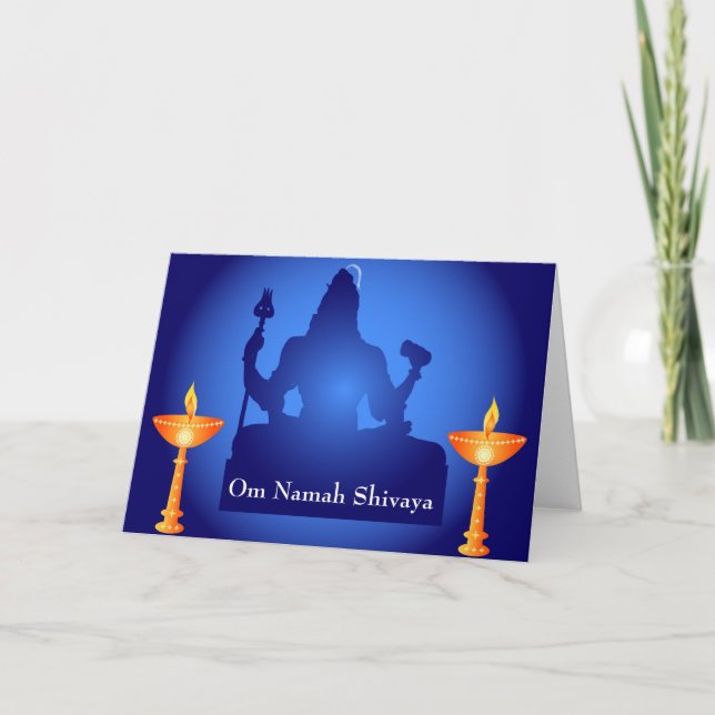 Shiva - The Indian God Card (Front)