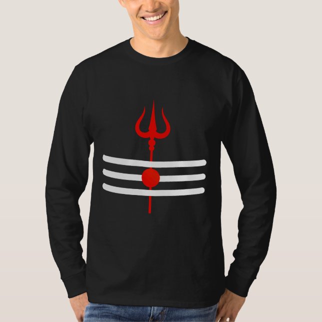 Shiva Trishul T-Shirt (Front)