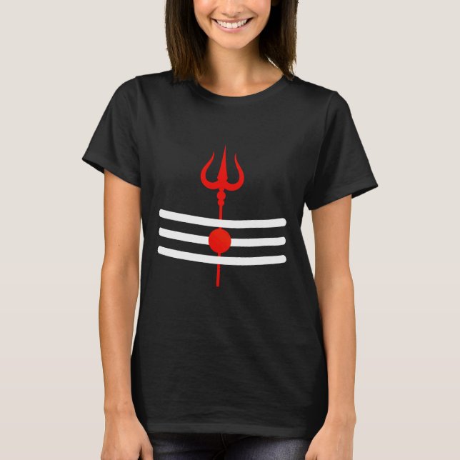 Shiva Trishul T-Shirt (Front)