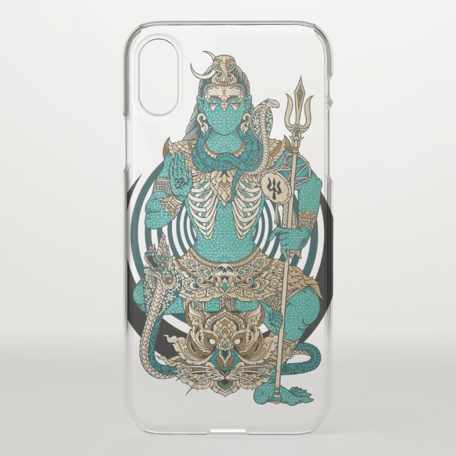 Shiva Uncommon iPhone Case (Back)