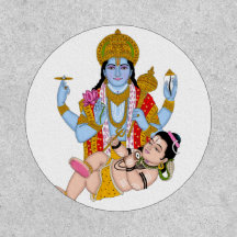 Shiva & Vishnu Stickers – Divine Spiritual Sticker