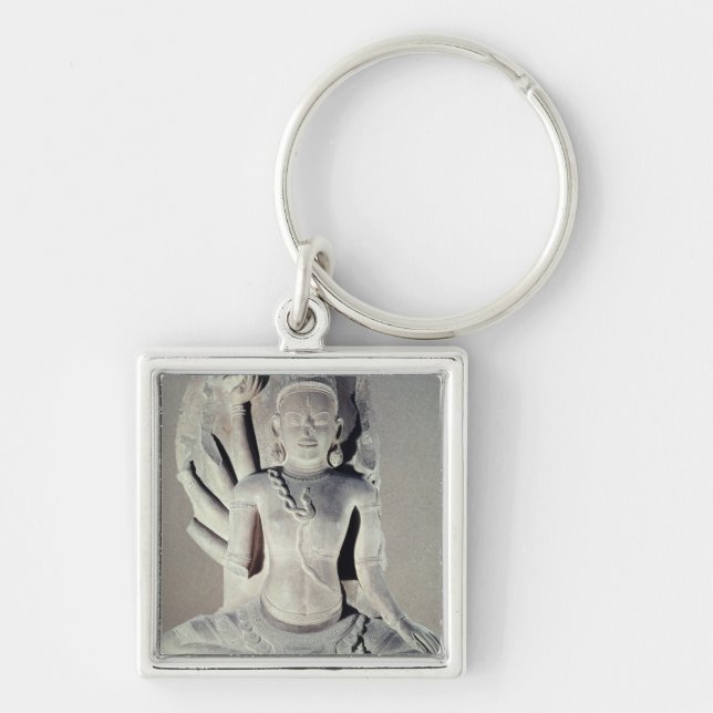 Shiva with ten arms, from Thap Banh It Temple, Keychain (Front)