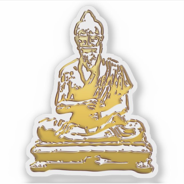 Shivago Komarpaj Buddha of Thai Massage Sticker (Front)