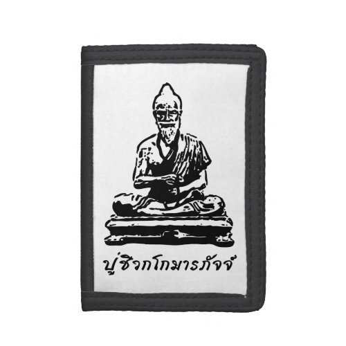 Shivago Komarpaj Buddha of Thai Massage Tri_fold Wallet