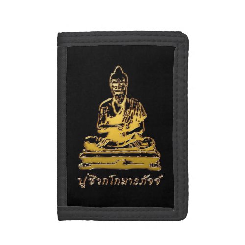 Shivago Komarpaj Buddha of Thai Massage Tri_fold Wallet