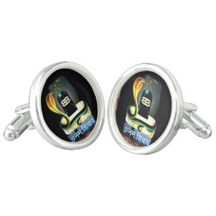 SHIVALINGA SHIVA LINGA Hinduism Hindu Idol Deity Cufflinks