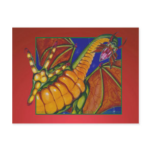 Shivan Dragon Postcard