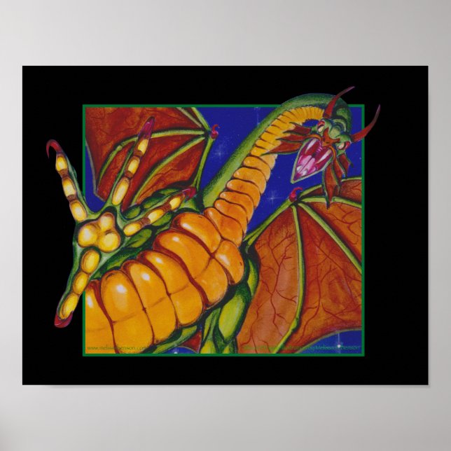 Shivan Dragon Poster (Front)