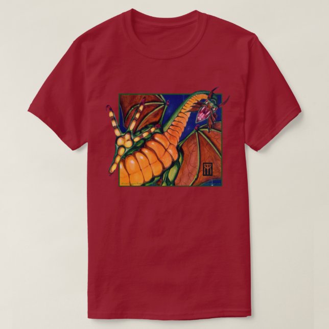 Shivan Dragon T-Shirt (Design Front)