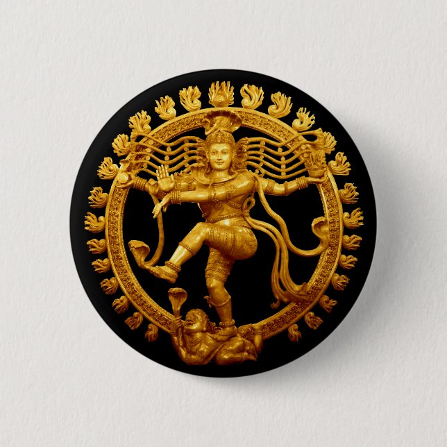 Shiva's Dance Pinback Button (Front)