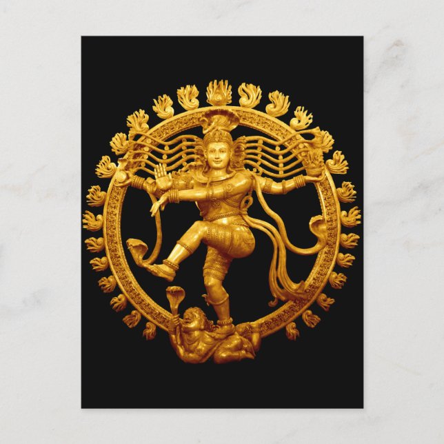 Shiva's Dance Postcard (Front)