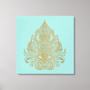 Shiva's Eye - Wrapped Canvas Print