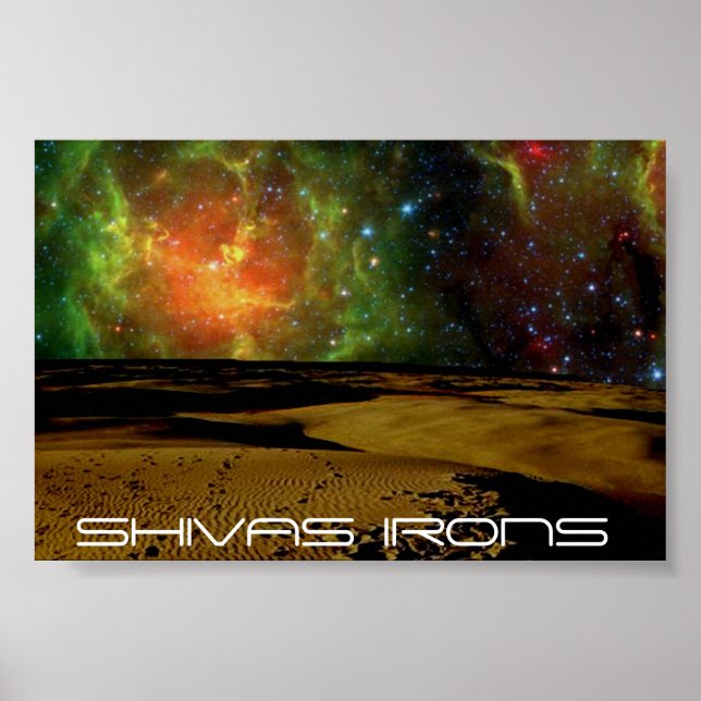 shivas irons space colors poster (Front)
