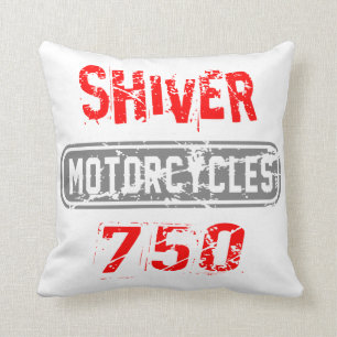 Shiver 750 throw pillow