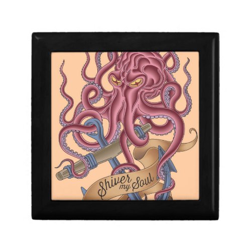 Shiver My Soul  Octopus Tatto Gift Box