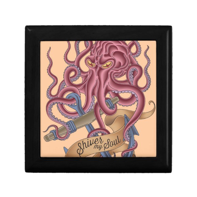 Shiver My Soul | Octopus Tatto Gift Box (Front)