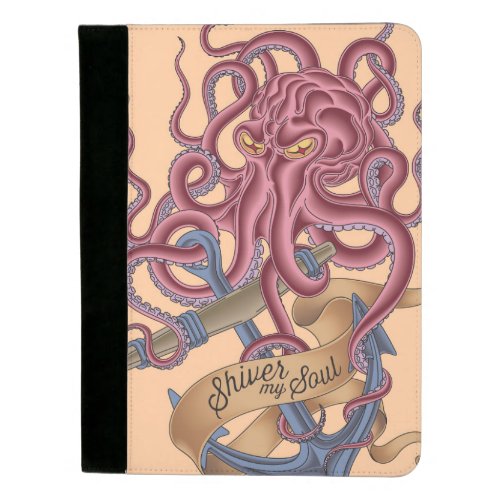 Shiver My Soul  Octopus Tatto Padfolio