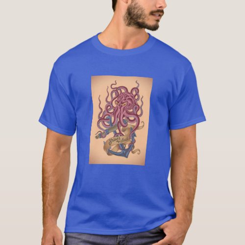 Shiver My Soul  Octopus Tatto T_Shirt