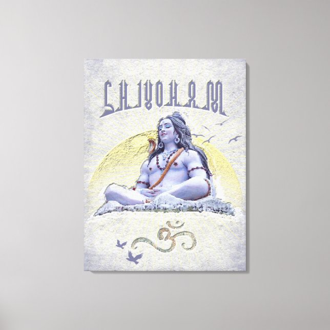 SHIVOHAM - Wrapped Canvas Print (Front)