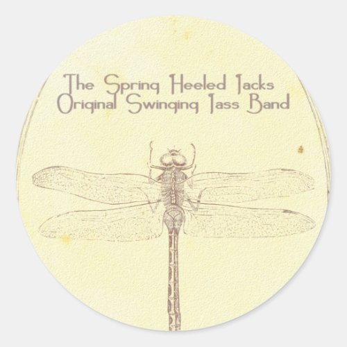 SHJ 2010 Dragonfly Sticker Sheet
