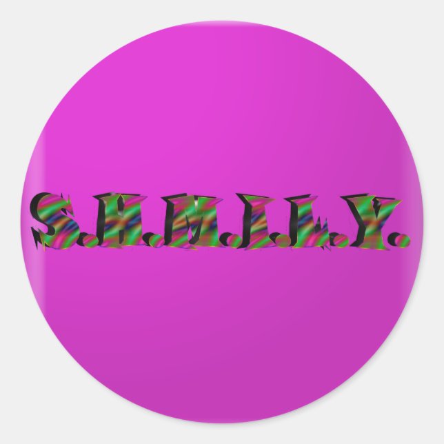 SHMILY Sticker (Front)