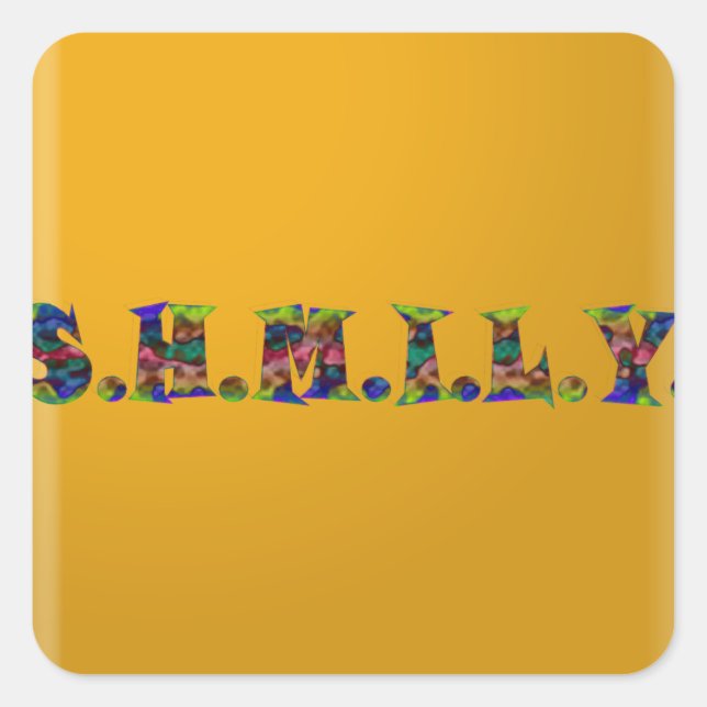 SHMILY Sticker (Front)
