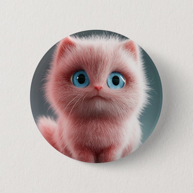 Shmu - The pink kitty Button (Front)