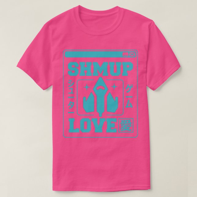 Shmup Love T-Shirt (Design Front)