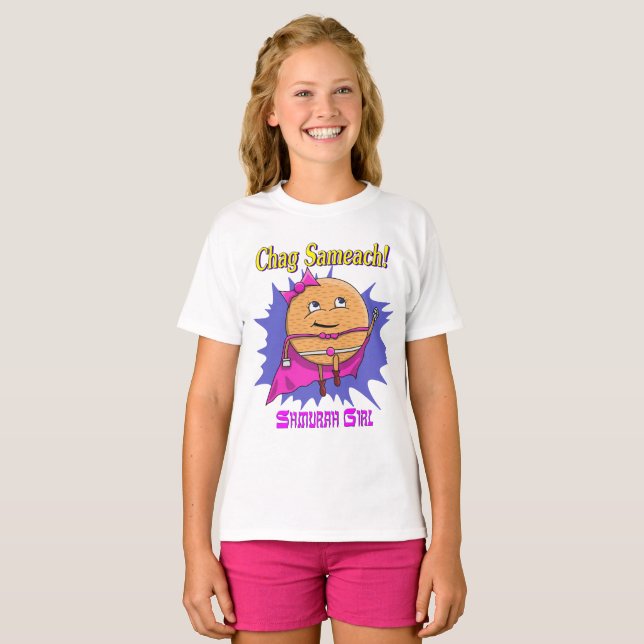 Shmurah Girl Passover T-Shirt (Front Full)