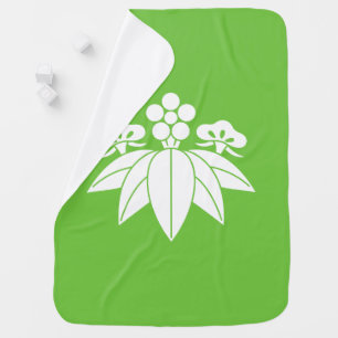 Sho Chiku Bai Gentian Baby Blanket