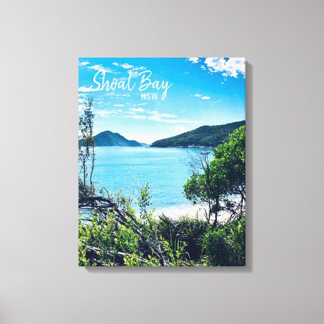 Shoal Bay Port Stephens NSW Canvas Print (Front)