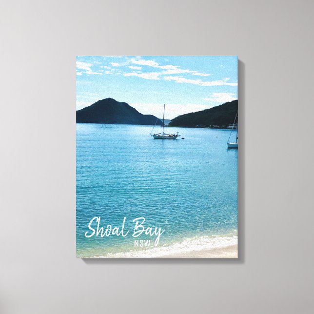 Shoal Bay Port Stephens NSW Canvas Print (Front)
